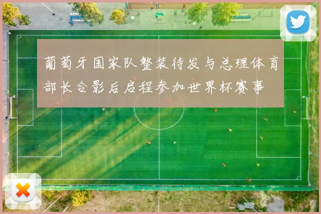葡萄牙国家队整装待发与总理体育部长合影后启程参加世界杯赛事