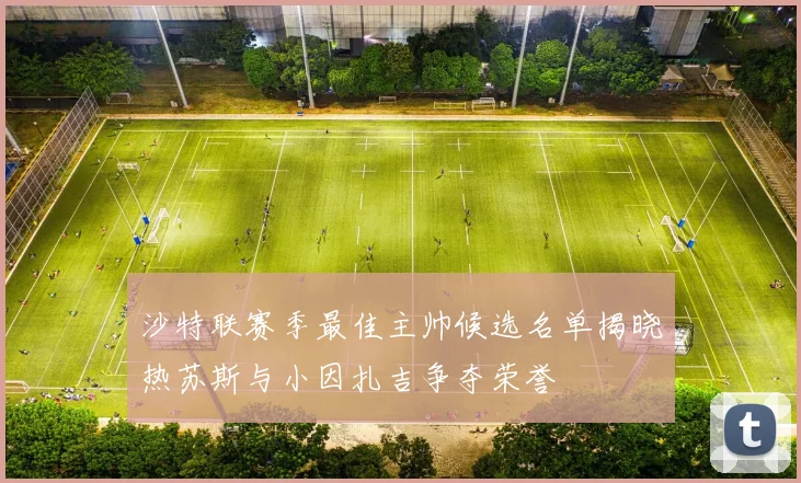 沙特联赛季最佳主帅候选名单揭晓热苏斯与小因扎吉争夺荣誉